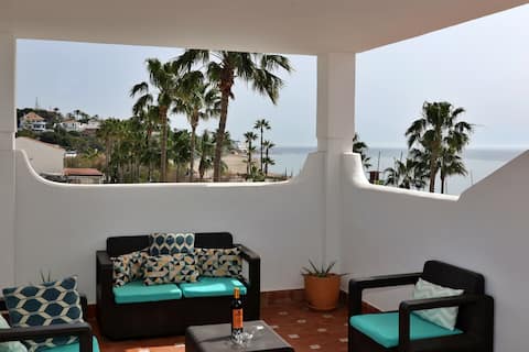 Top Airbnb: Apartment with sea views in La Cala de Mijas in Mijas