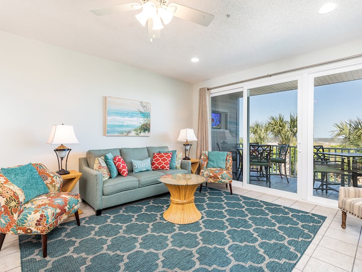 Atlantic Ocean 3 | Oceanfront, Pools, Pet Friendly - Tybee Island, GA