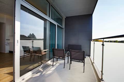 Top Airbnb: Studio Apartment with Sunny Balcony for 4 in Rudersdal