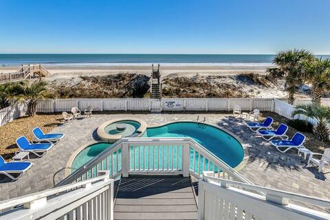 Luxury Oceanfront Home with Private Pool & Hot Tub