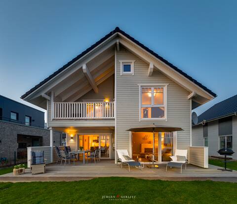 OstseeLounge in the Baltic Sea resort of Olpenitz - luxury house
