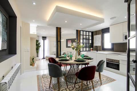 Unique & Refurbished - 2BR 2BTH - Atocha Arte