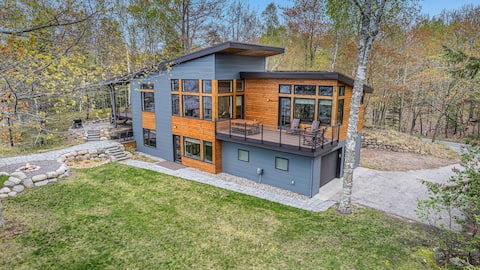 Modern Luxury Home with Private Lk MI Frontage