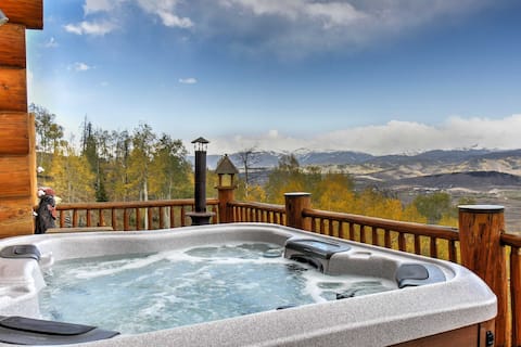 Secluded Granby Cabin w/ Mountain Views & Hot Tub