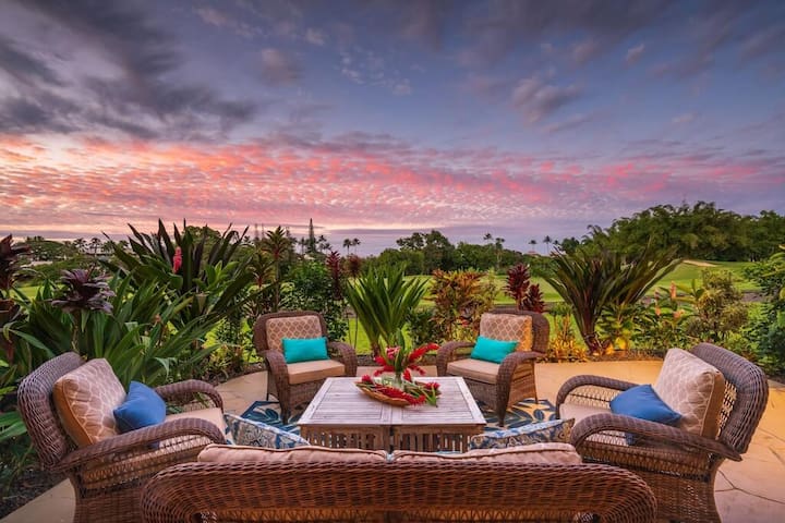 Sunlit Luxe Home ~ Ocean Vista + Sunsets + Full AC
