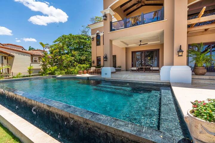 Luxe Bohemian Mansion w/ Oceanview Pool & Terrace