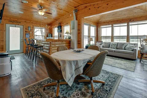 Montello Cabin on Buffalo Lake w/ Dock & Fire Pit!