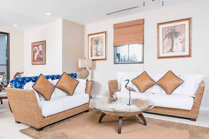Spacious Beach-Inspired Condo w/ Beach Club Access
