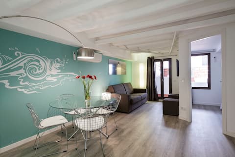 Top Airbnb: ADN Ground - Habitat Apartments in Hostafrancs