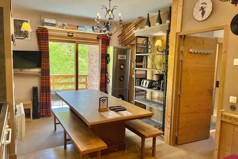 RisoulSki - Apt 200 - Pool Sauna - Foot of slopes