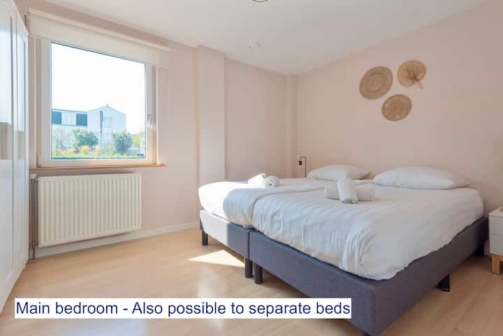 إمكانية وضع الأسرّة معًا أو بشكل منفصل