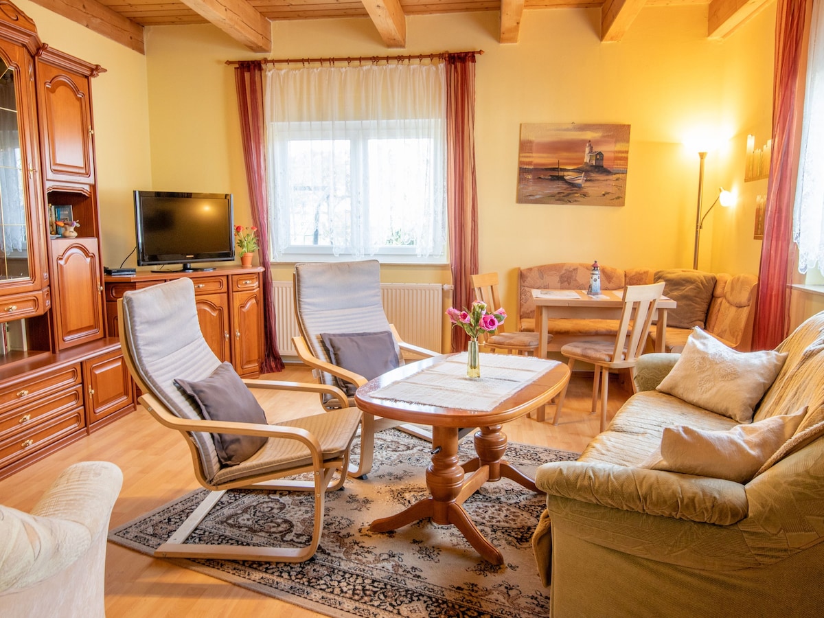 Erfolgreiche Airbnb-Immobilie: Vacation apartment, vacation apartment Gustel in Kröslin