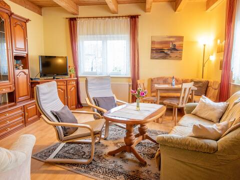 Erfolgreiche Airbnb-Immobilie: Vacation apartment, vacation apartment Gustel in Kröslin