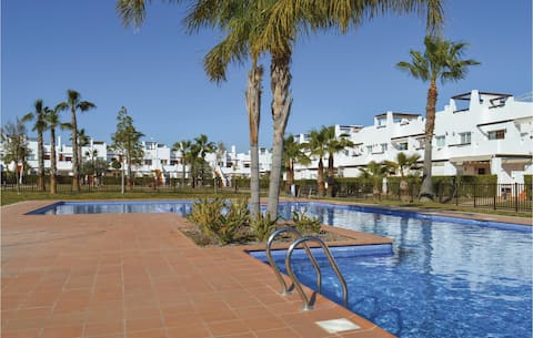 2 bedroom awesome apartment in Alhama de Murcia
