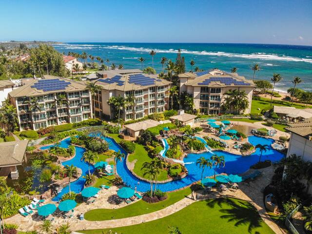 Luxurious 2BR Beachfront Waipouli Resort B301