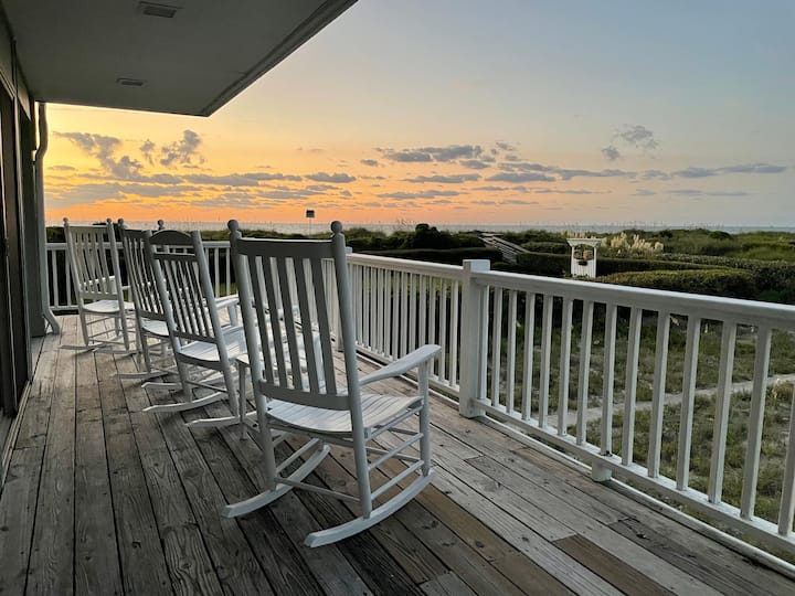 Ocean Views From Wraparound Porch - W136 - Wrightsville Beach, NC