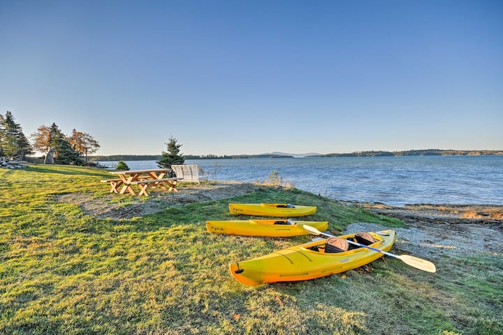Luxurious Oceanfront Flanders Bay Home w/ Kayaks! - Houses for Rent in  Sullivan, Maine, United States - Airbnb