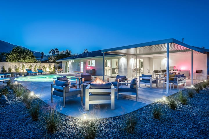 Ps Flamingo: Modern, Comfortable Meets Charm And W - Palm Springs, CA
