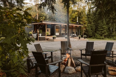 Top performing Airbnb: Wolegib Muskoka | Private Nordic Spa + Beach in Muskoka