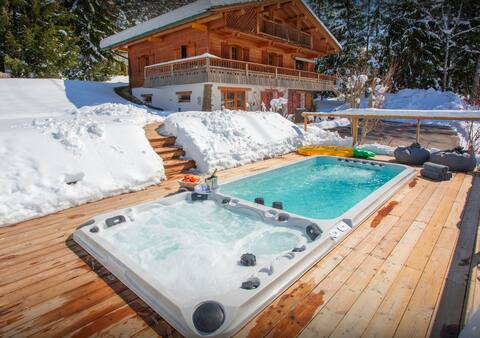 Wellness spa and close to pistes