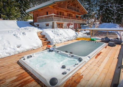 Wellness spa and close to pistes
