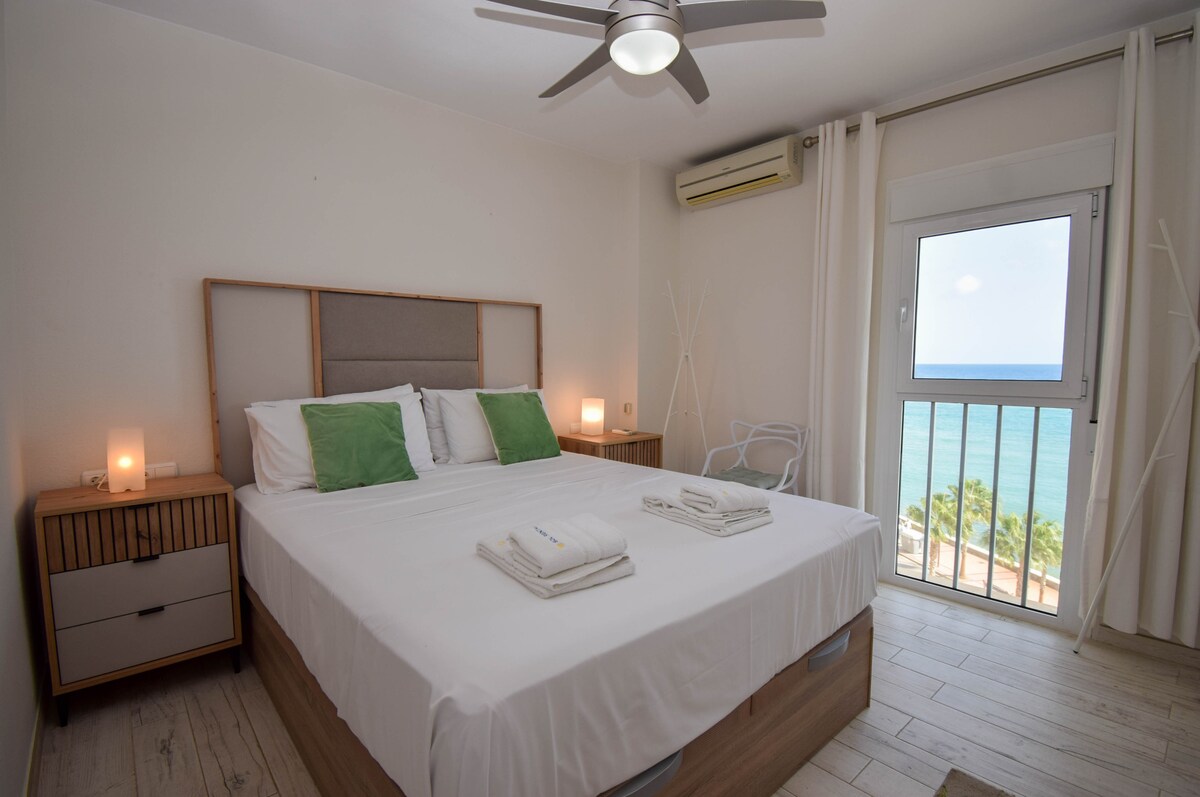Top performing Airbnb: Ref: 311 Beachfront corner apartment in Fuengirola in Fuengirola