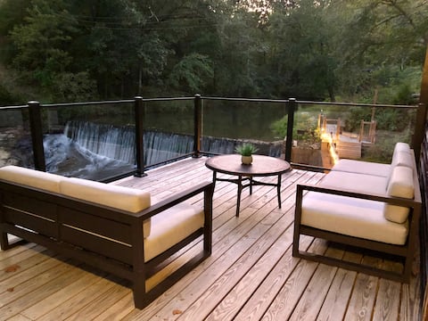 Mill & Waterfall: "Top 23 Airbnb's in NC" with Hot