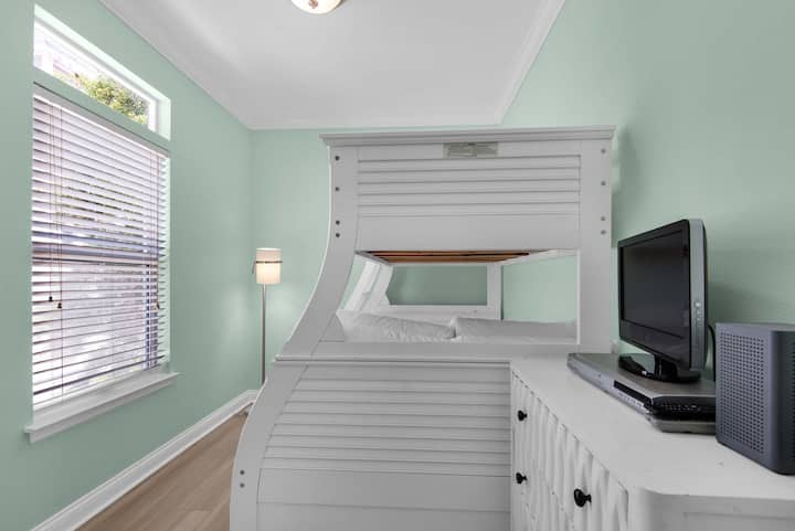 Chambre avec lits superposés