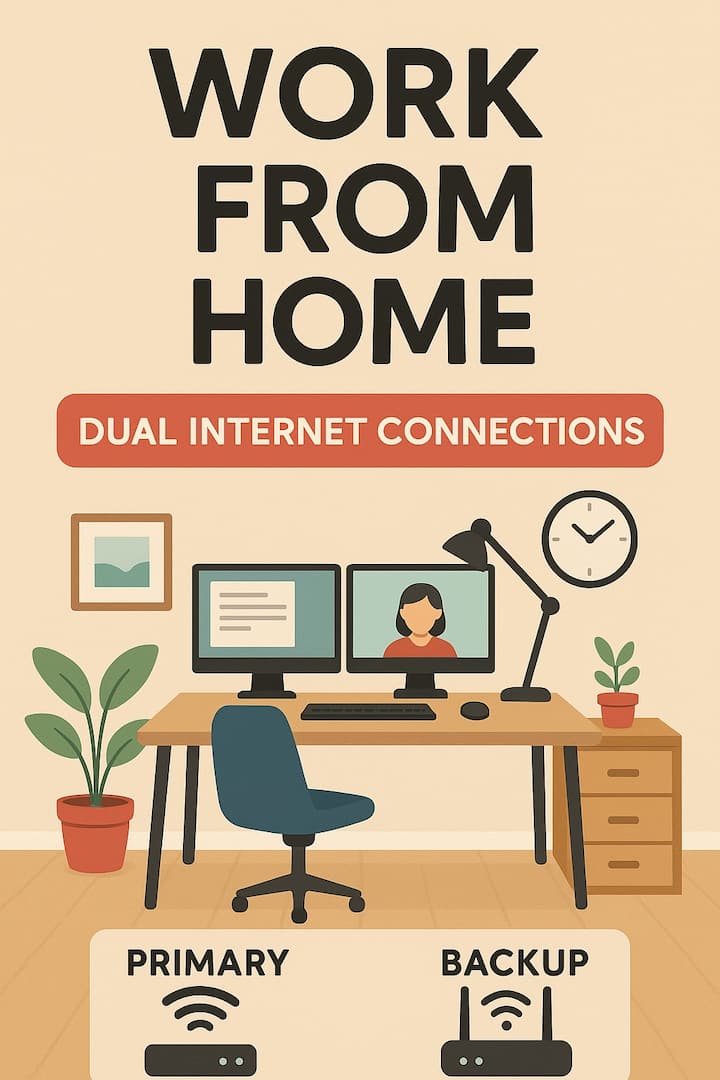 Dual Internet with Battery Backup