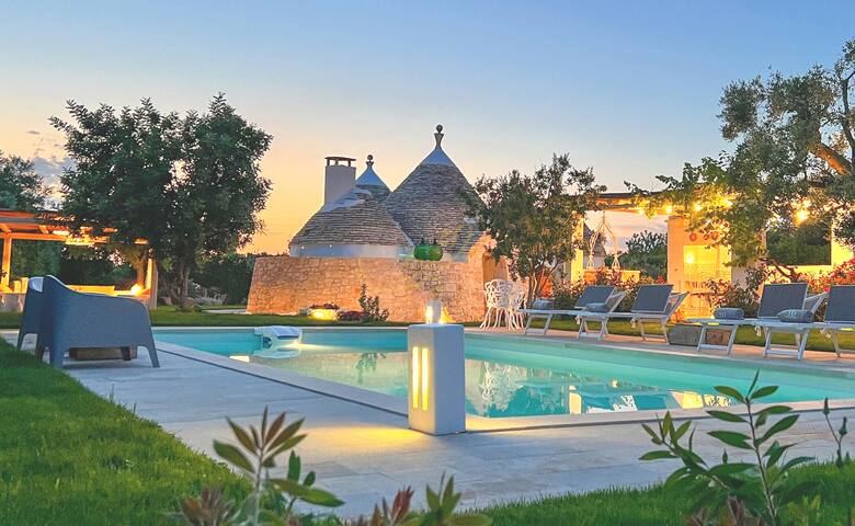TD Trulli della Rosatella Typical Trulli with Pool