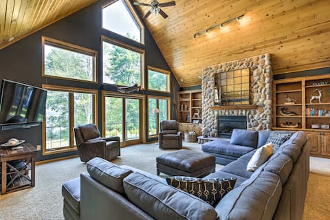 Swim, Hike, Relax: Lakefront Hayward Home w/ Deck!