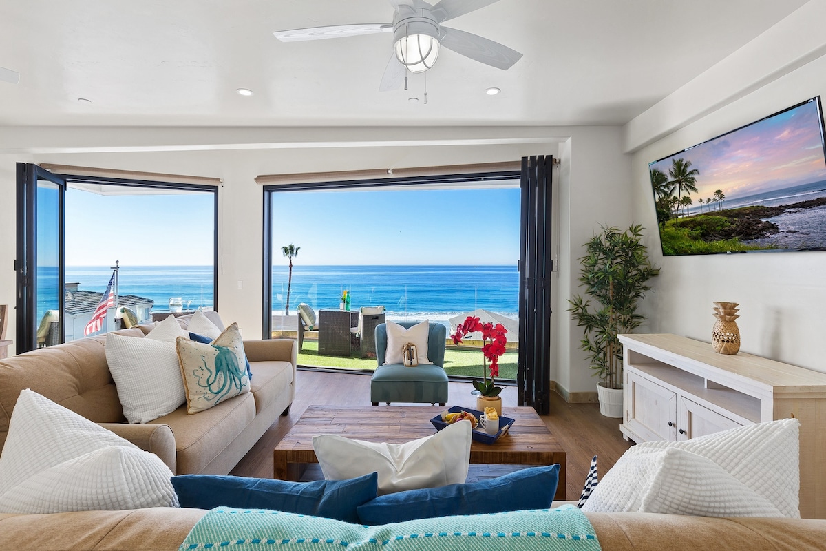 Gorgeous Living Space with Wide Ocean Views