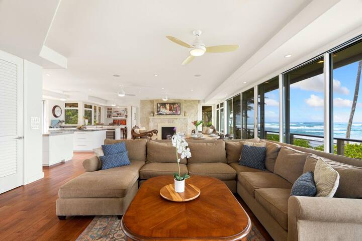 Beachfront Luxury Dream House with A/C & Gym! gallery image 2