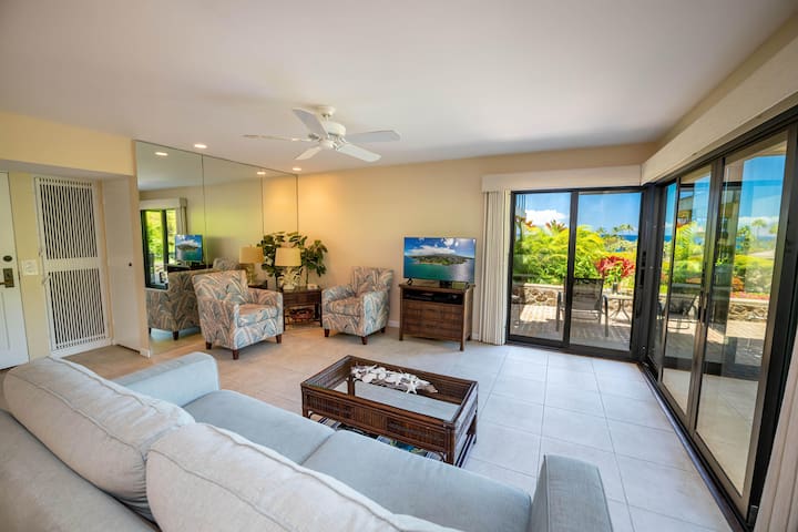 Elua Village Contemporary 2bd+2ba Oceanview