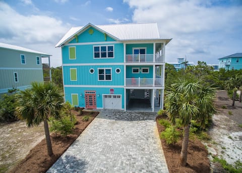 Cape San Blas, FL. Private Heated Pool. Steps to