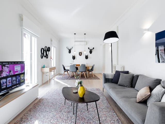 Spacious Salamanca apartment 3BR for families PVII