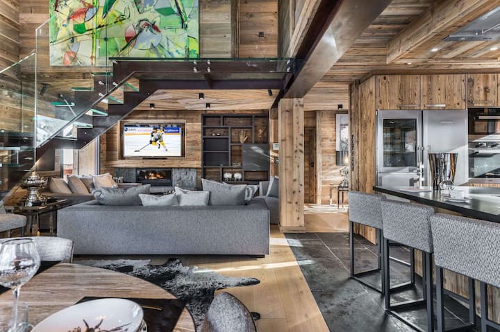 Chalet Luxe Dans Le Centre Village - メジェーヴ
