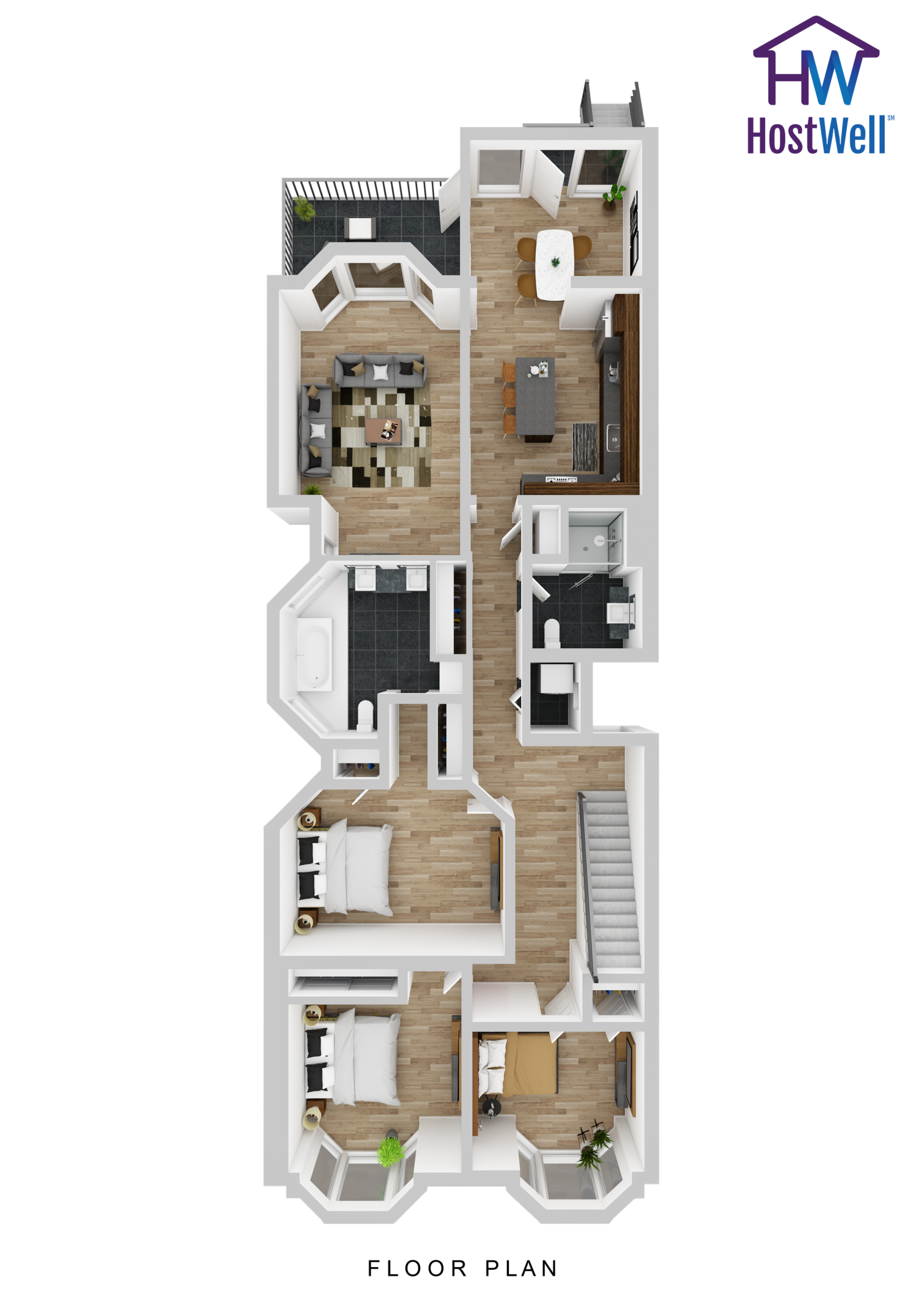 Townhouse in San Francisco · ★4.93 · Studio · 4 beds · 2 baths - Image 5