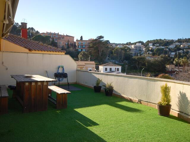 Quiet apartment 5 minutes to the beach