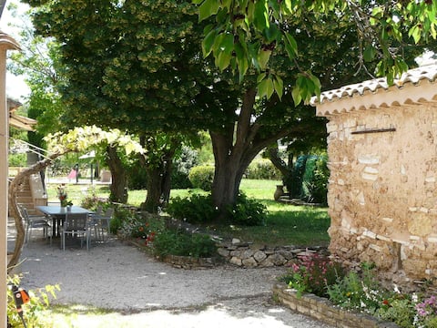 typical provencal mas with pool, a little corner o