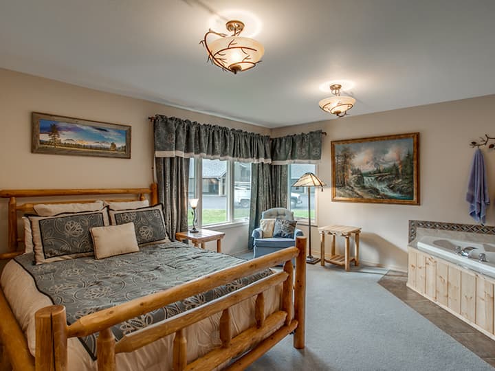 Den inbjudande master sviten.