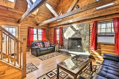 4BR Log Cabin near Camps/Ski