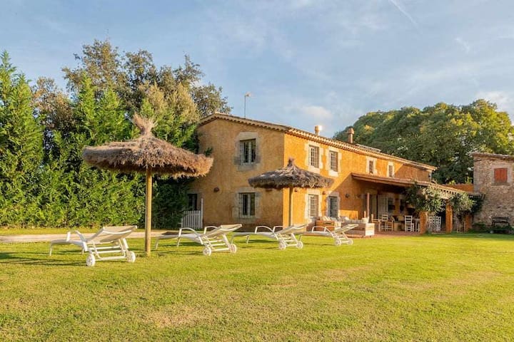 Mas del Blat. Piscina Privada Calonge -Costa Brava