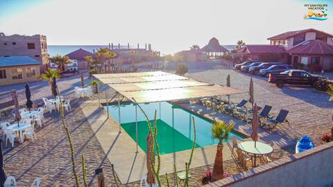 Beach House Palapa with Pool