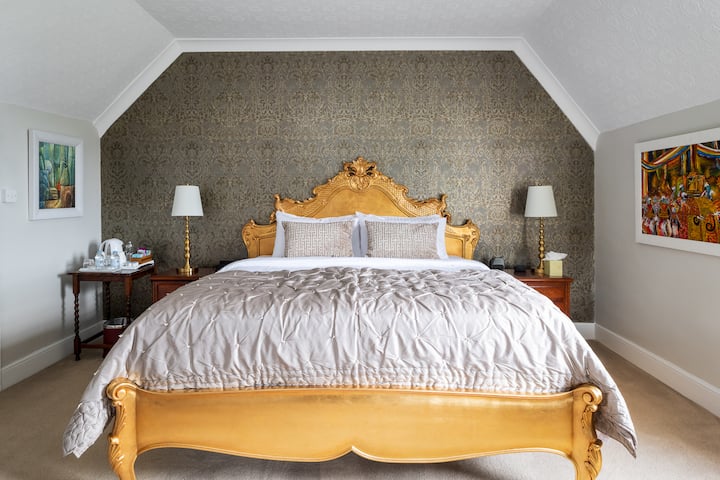 Double-sdb Privée-hollerday – Four-poster - Lynmouth
