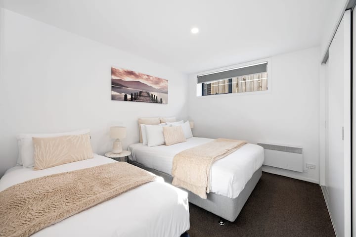 Bedroom 4 has a single and double bed