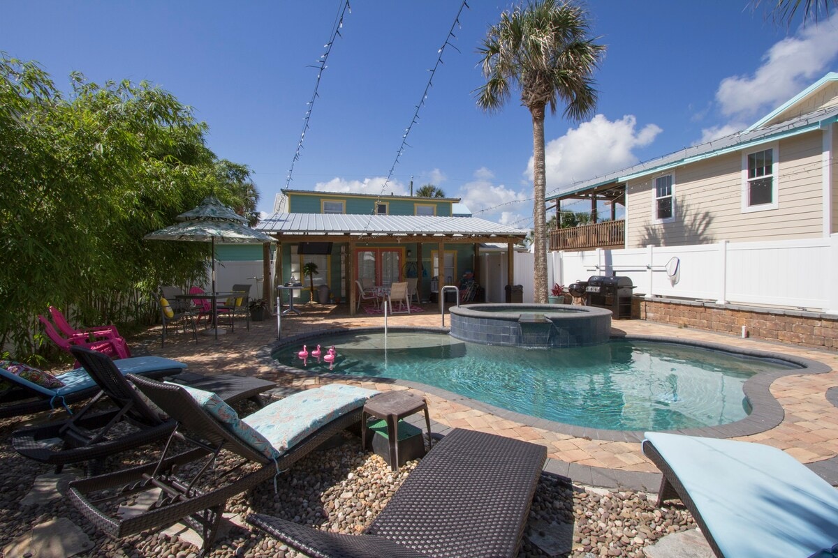 Pool and hot tub