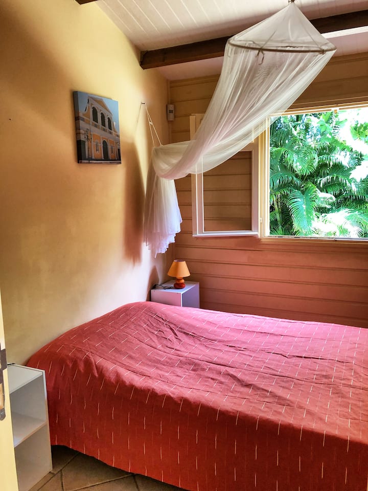 Dormitorio 3 de Villa Coco (cama de 140 por 190).