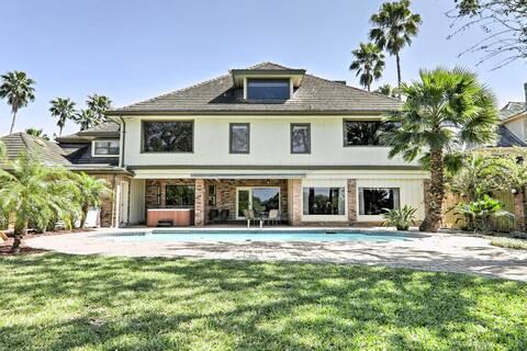 Lakefront Harlingen Home w/ Private Pool & Hot Tub