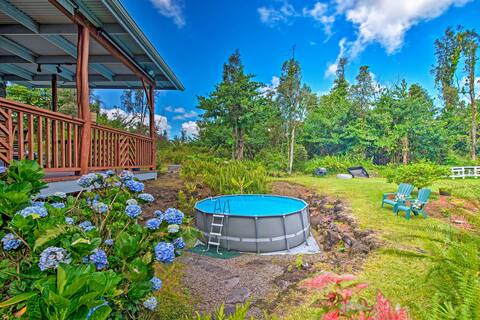Keaau Apartment on Beautiful Acre w/ Pool & Deck!
